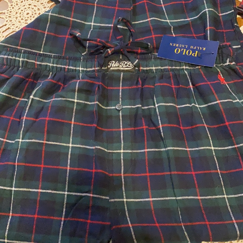 🆕POLO Ralph Lauren Cozy Bundle 🔥Comfy Classy Plaid evening pant & socks. Large - Picture 3 of 8